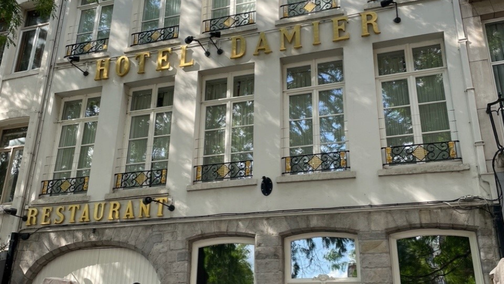 Rondleiding in historisch hotel Damier
