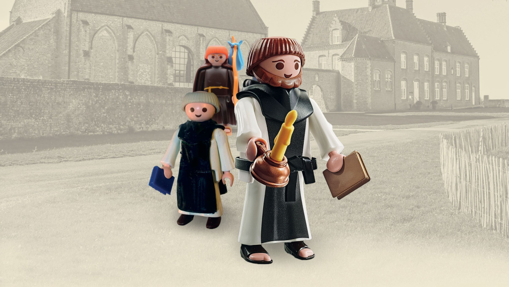 Op route doorheen de geschiedenis van Ten Bogaerde met ... Playmobil®