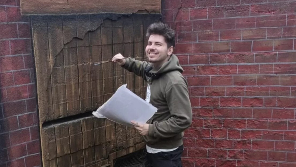 Uitzonderlijke bezoek herschilderde sluisbunker Antitankgracht