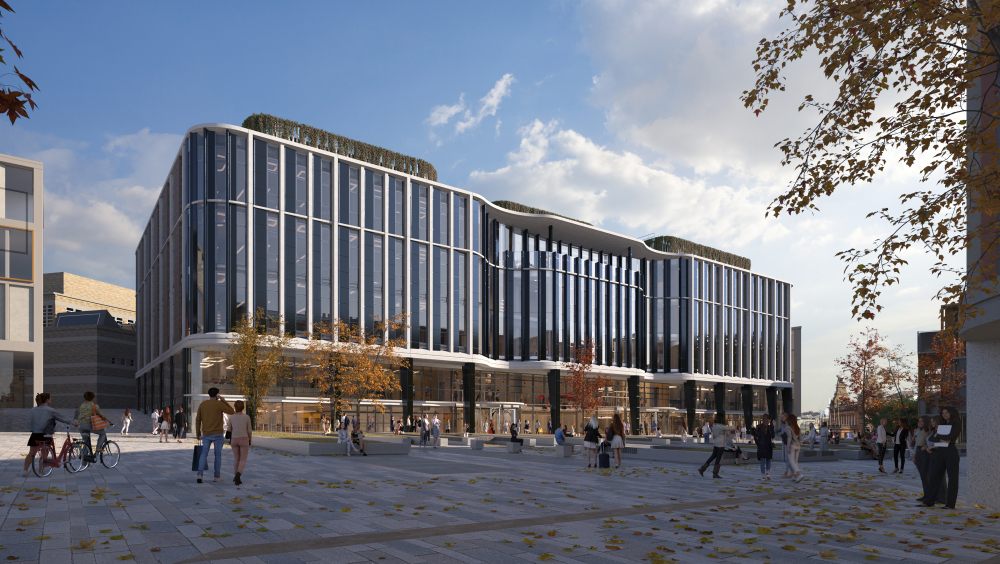 Keystone Building Construction Site Tour at University of Glasgow