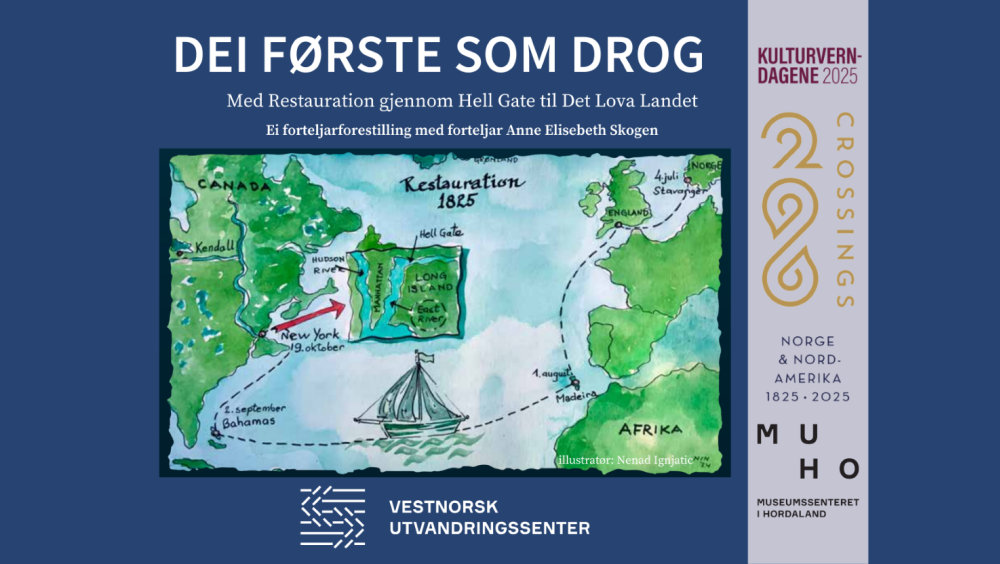 Dei første som drog: Med Restauration gjennom Hell Gate til Det Lova Landet