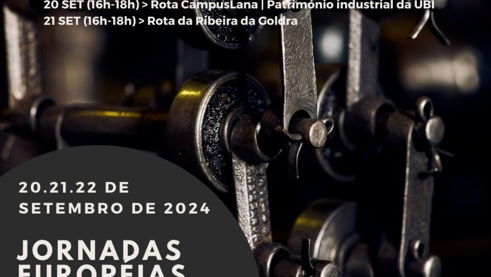 Rota da Lã Translana: "Covilhã Cidade Fábrica" pelo património industrial da Ribeira da Goldra