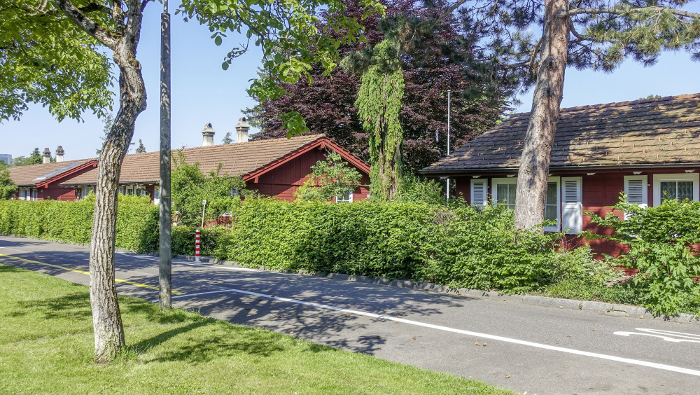 SIEDLUNG «IM LANDAUER»: LANGLEBIGE HOLZBAUTEN IN NILBO-SYSTEMBAUWEISE