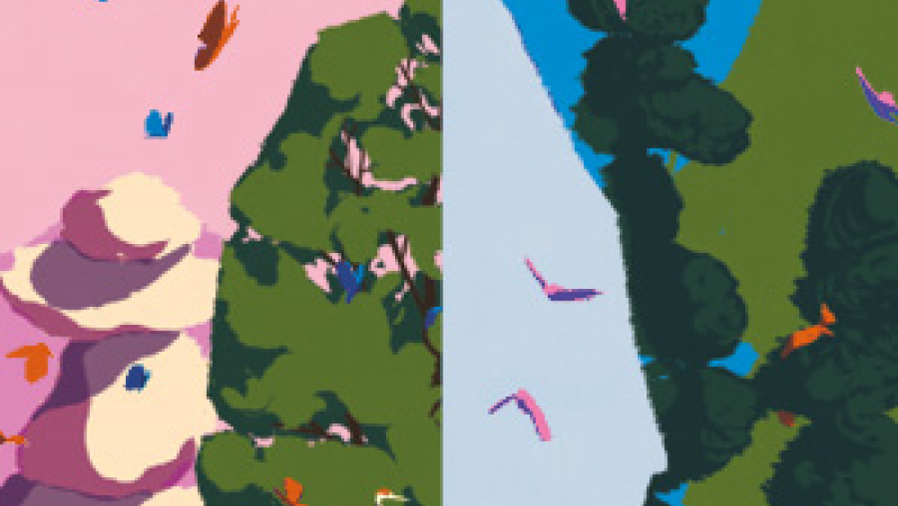 Exhibition of Guénaelle de Carbonnières, art and perch course