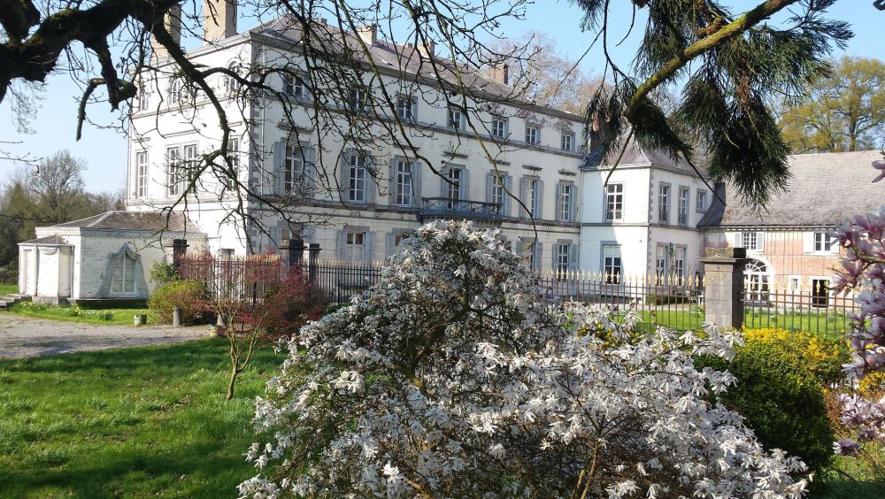 Les salons du château de Sélys Longchamps et la tente Napoléon