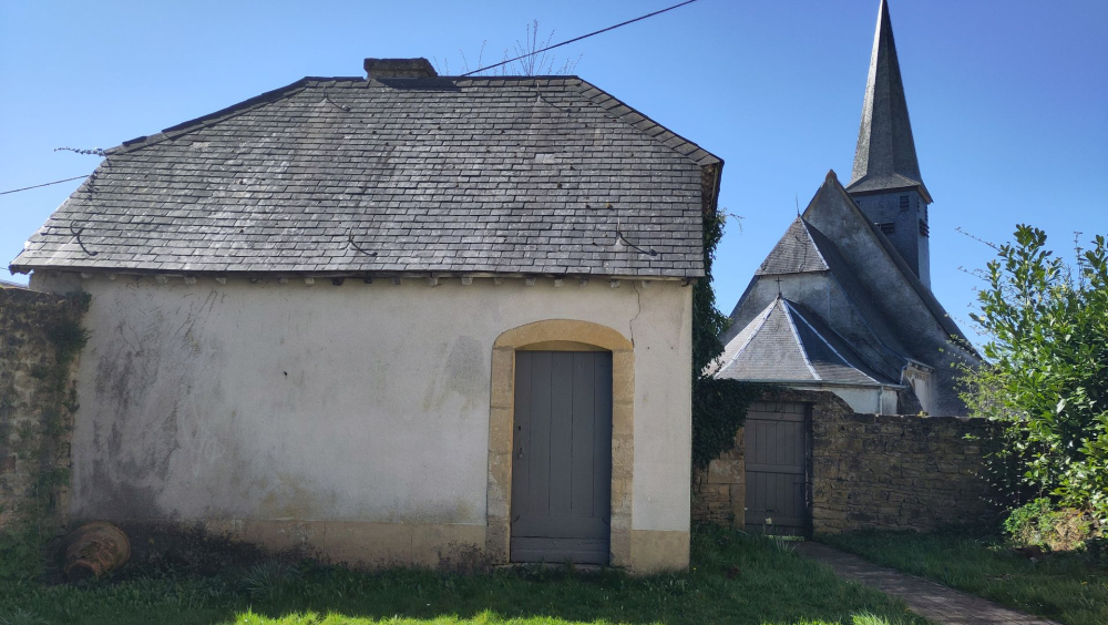 Le fournil du presbytère de l'église Saint-André de Gérouville