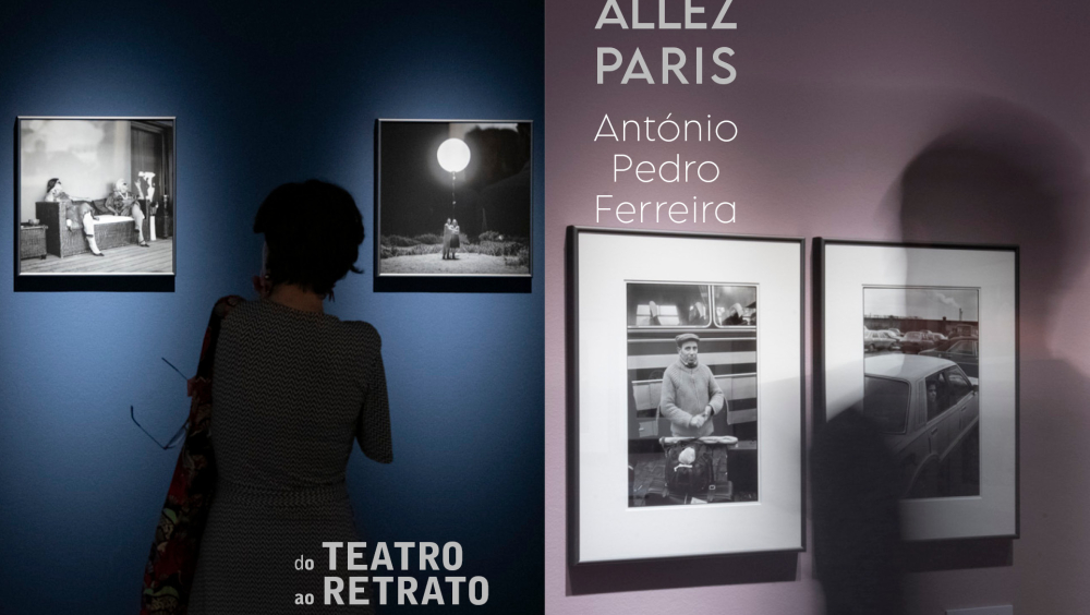 Visita guiada às exposições do TEATRO ao RETRATO, de Eurico Lino do Vale e ALLEZ PARIS, de António Pedro Ferreira