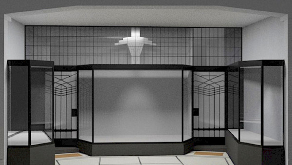 JAP — Vitrine "Entre deux portes"