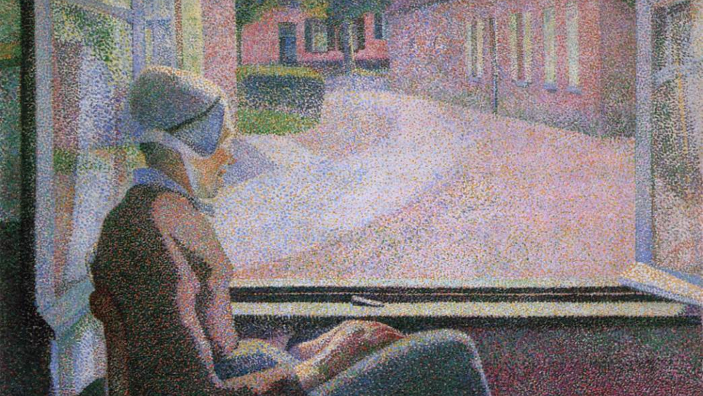 Lezing over het kunstwerk 'Vrouw aan het Raam', Henry Van de Velde