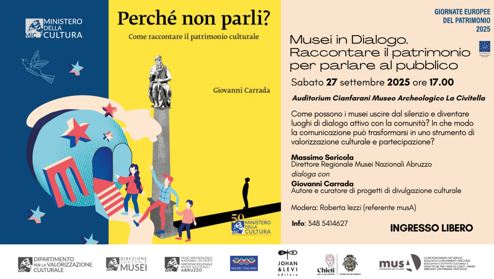 GEP2025 Musei in Dialogo: raccontare il patrimonio per parlare al pubblico