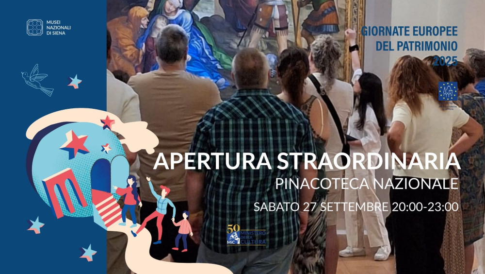 GEP 2025: Apertura straordinaria serale della Pinacoteca Nazionale di Siena