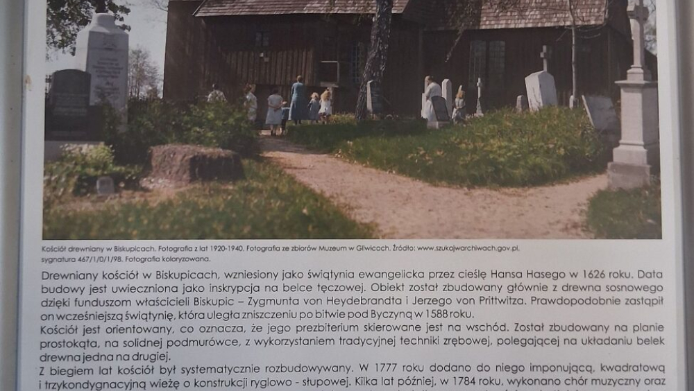 Wystawa plenerowa "Drewniane kościoły Gminy Byczyna" Organizator