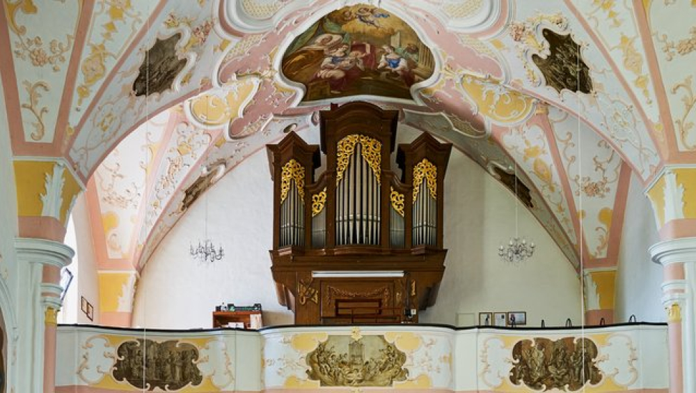 Die historische Orgel der Pfarrkirche Mühlheim am Inn
