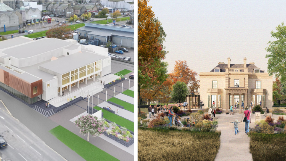 Moray CQ - Elgin Town Hall & Grant Lodge