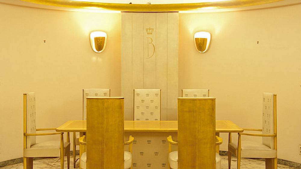 Brussels Central Station and royal lounge