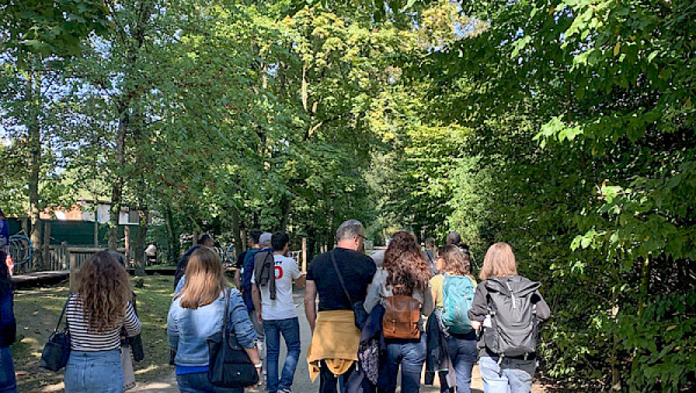 Heritage jogging: between nature and Art Deco