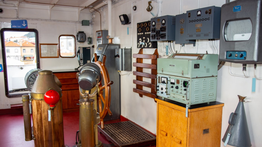Navegando pelos espaços do Navio Museu Gil Eannes
