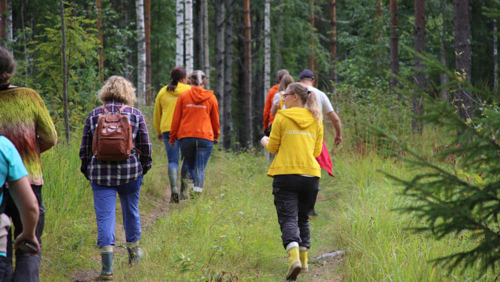 Maisemapäivän kävely Kainuussa