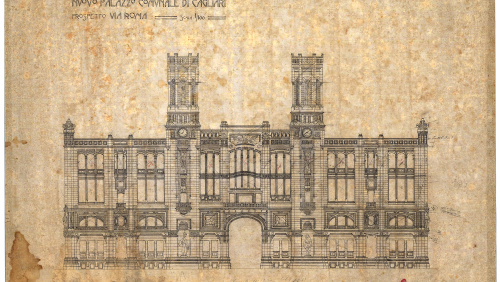 Il municipio di Cagliari: eclettismo e modernità