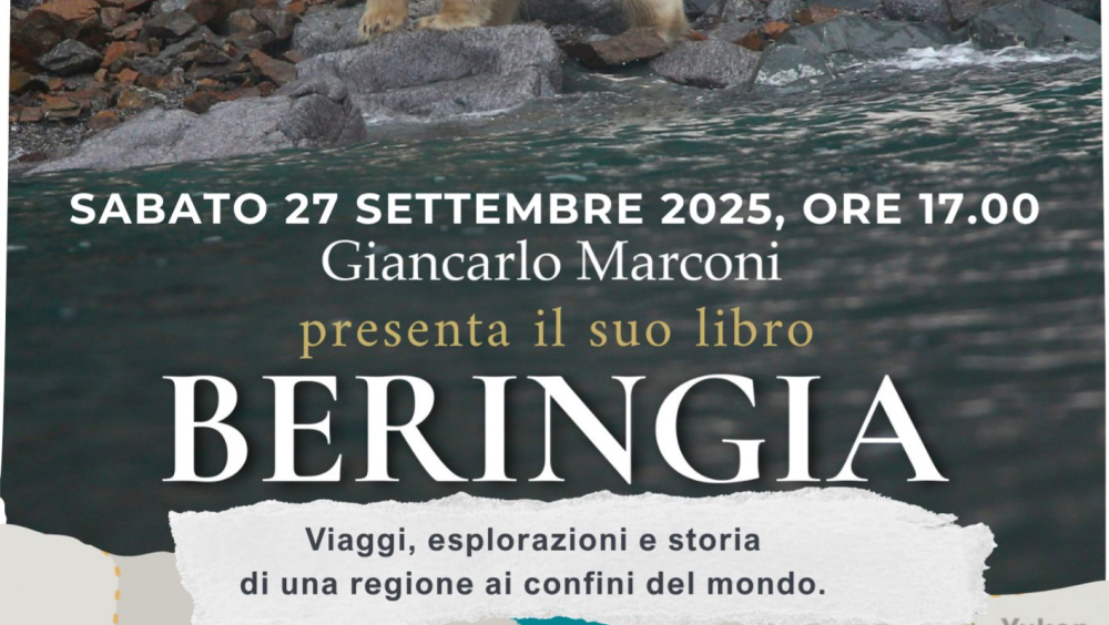 Presentazione del libro "Beringia" di Giancarlo Marconi