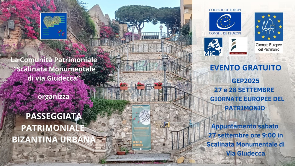 GEP 2025 - Passeggiata Patrimoniale Bizantina Urbana