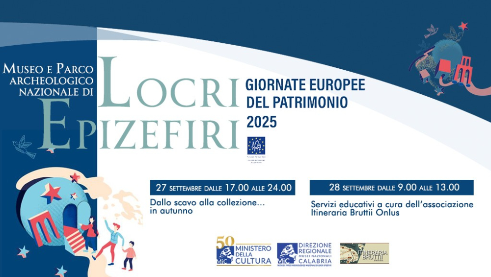 GEP 2025 - Apertura serale straordinaria al Museo e Parco archeologico nazionale di Locri