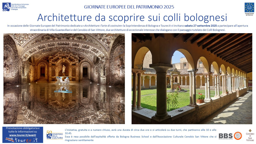 GEP 2025 | Architetture da scoprire sui colli bolognesi