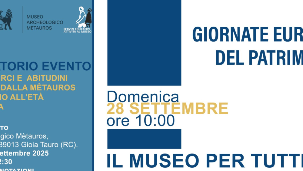 GEP 2025 al Museo archeologico Metauros