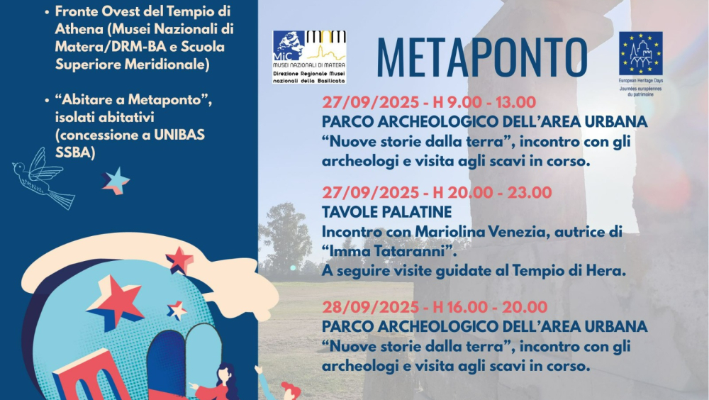 Giornate Europee del Patrimonio 2025 - Metaponto