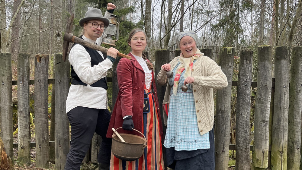 Aikamatka – Tidsresan – draamaopastus Kaivokselan kaivoksille