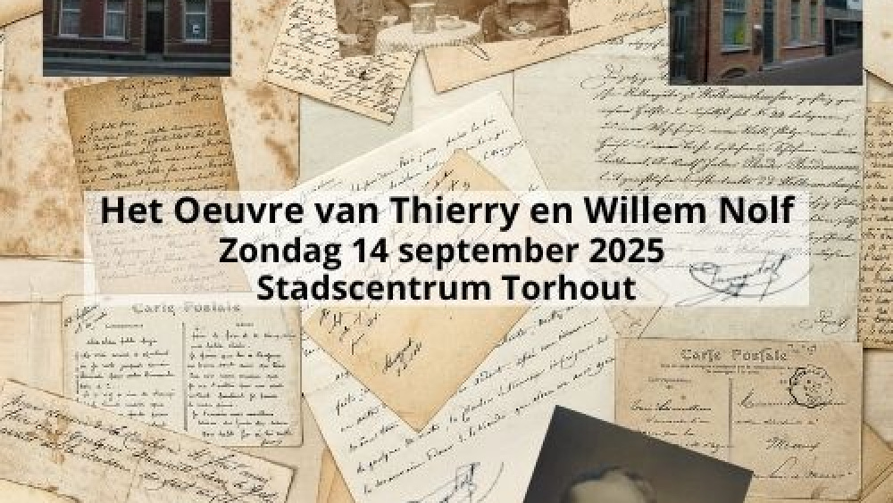 Wandelzoektocht doorheen de stad - Thierry en Willem Nolf