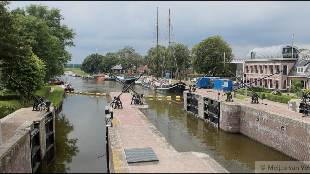 Monumentale sluis – Dokkumer Nieuwe Zijlen