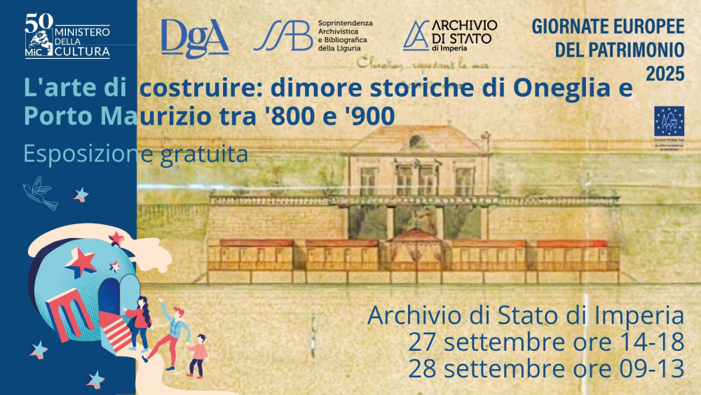 L'arte di costruire: dimore storiche di Oneglia e Porto Maurizio tra '800 e '900
