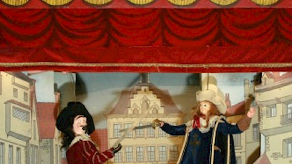 Meeting with the puppeteers of Theater Toone