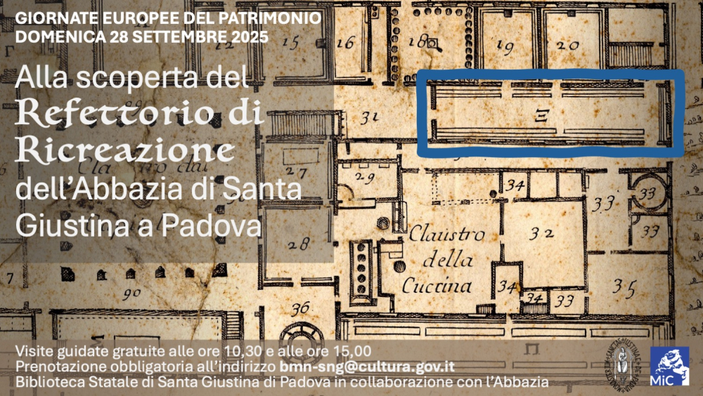 Alla scoperta del “Refettorio di Ricreazione” dell’Abbazia di Santa Giustina