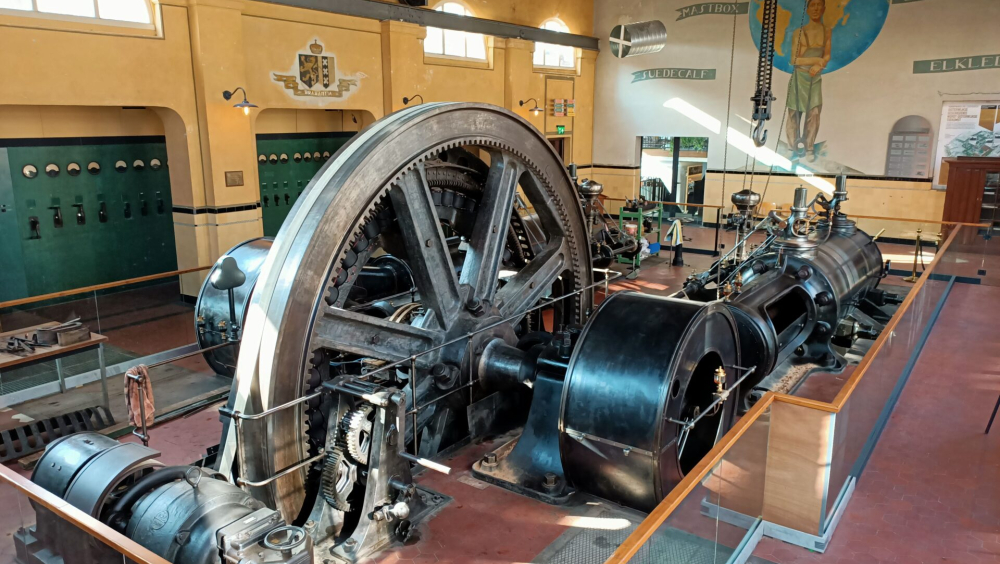 Stoommachine en ketelhuis ‘KVL'