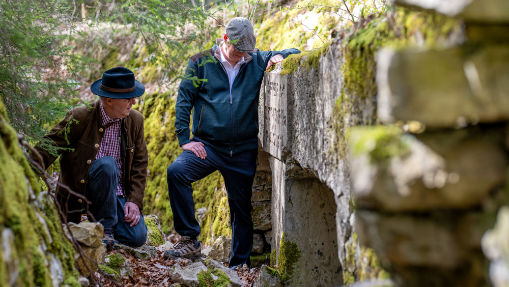 SPURENSUCHE ERSTER WELTKRIEG: DIE FORTIFIKATION HAUENSTEIN