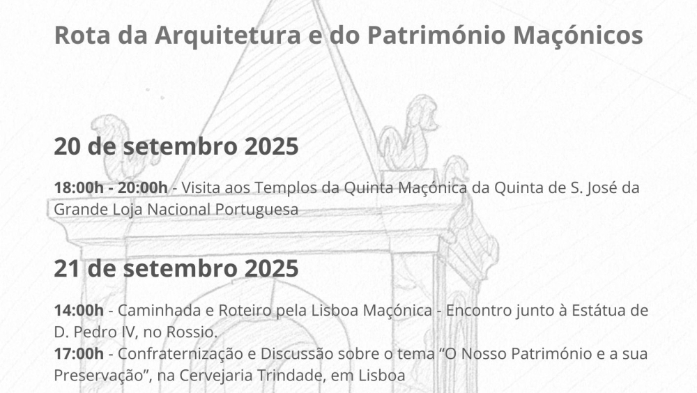 Rota de Arquitetura e do Património Maçónicos
