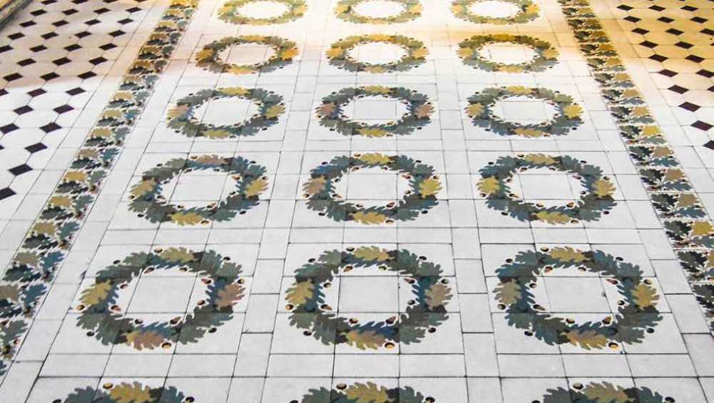 Opoczyńskie płytki ceramiczne w architekturze Miasta Organizator