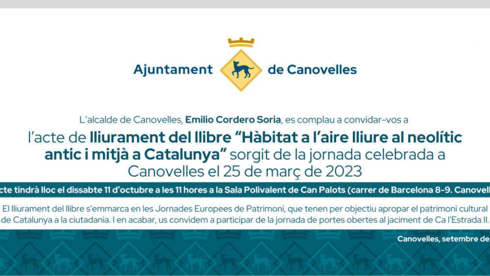 Hàbitat a l’aire lliure al neolític a Catalunya