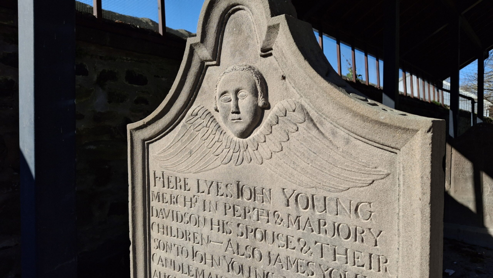 Exploring Greyfriars Burial Ground