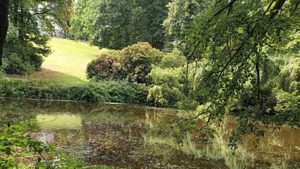 Het park van de burgemeesters van Melsen