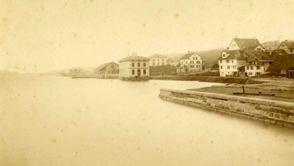 BAHNHOFSUNGLÜCK HORGEN 1875