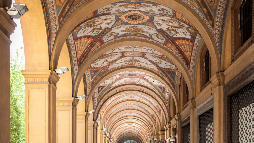 Fuori dal Museo - I portici di Bologna - Visita in lingua inglese