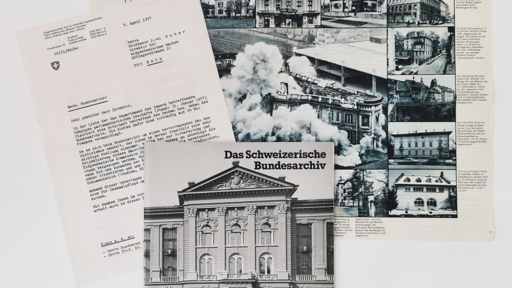 SPURENLESE IM KIRCHENFELDQUARTIER - ERRUNGENSCHAFTEN DES EUROPÄISCHEN DENKMALJAHRS 1975