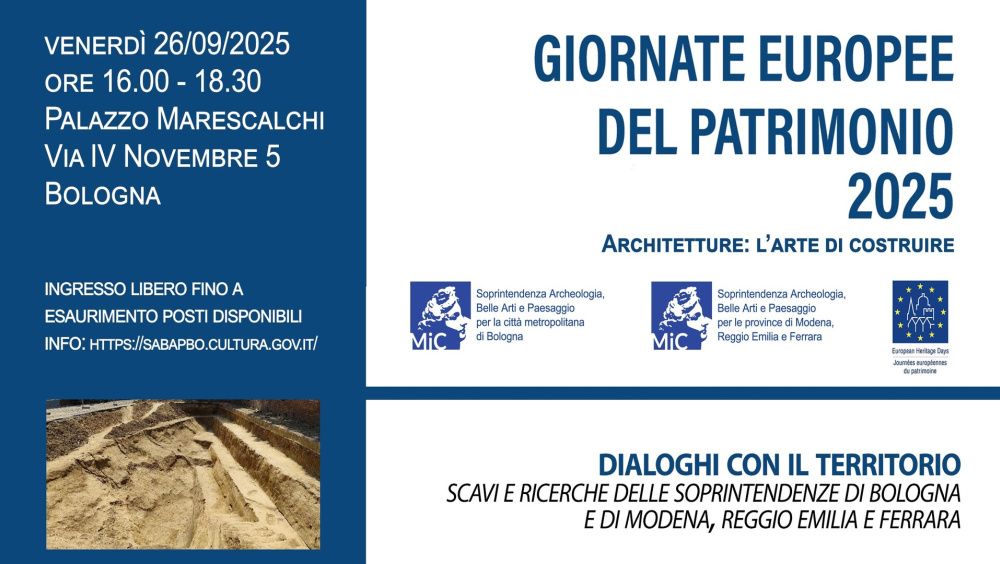 Dialoghi col territorio. Scavi e ricerche delle Soprintendenze di Bologna e di Modena, Reggio Emilia e Ferrara