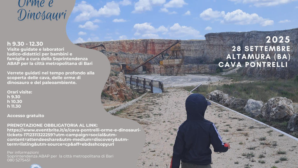 Cava Pontrelli: Orme e dinosauri