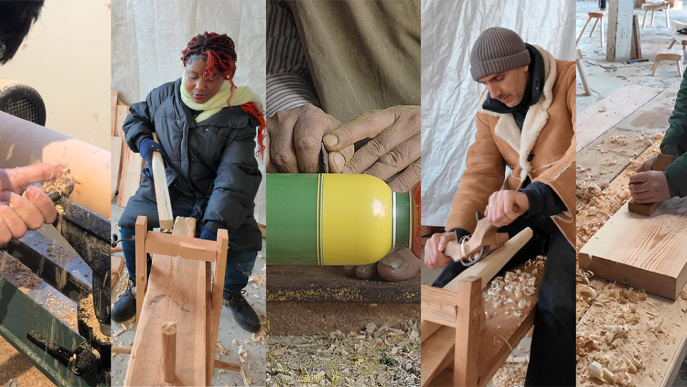 Verksted i Hasansens fabrikk: Lær deg håndverk