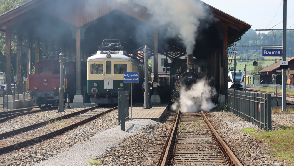 BAHN-ARCHITEKTUR & ZERSTÖRERISCHES TÖSS-WASSER