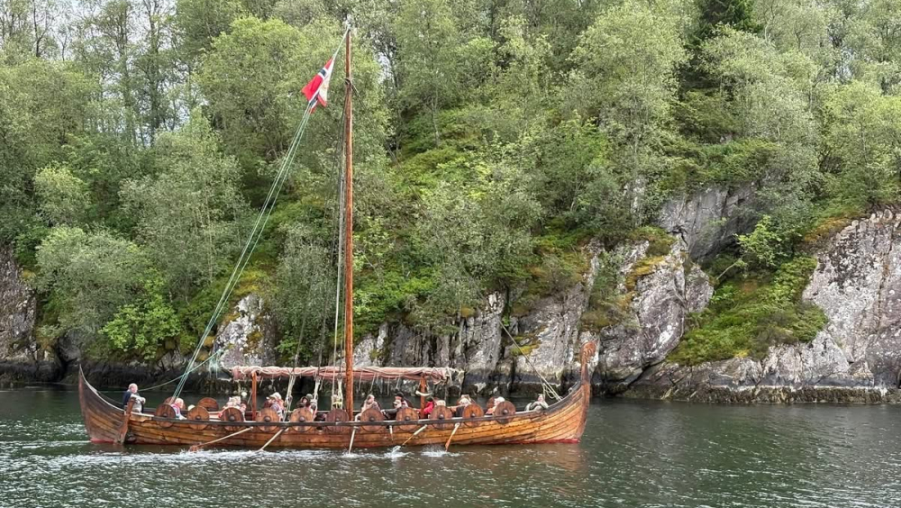 Tokt med vikingskipet Haakon Haakonson